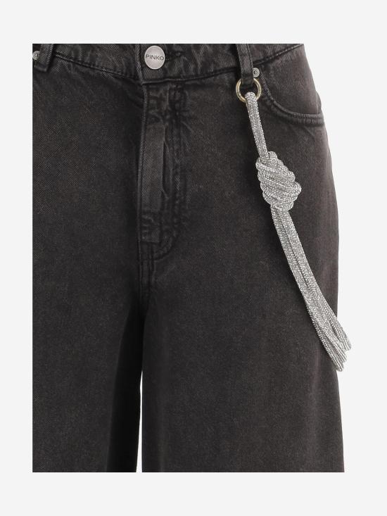 26SS 핑코 팬츠 104601 BLACK - PINKO