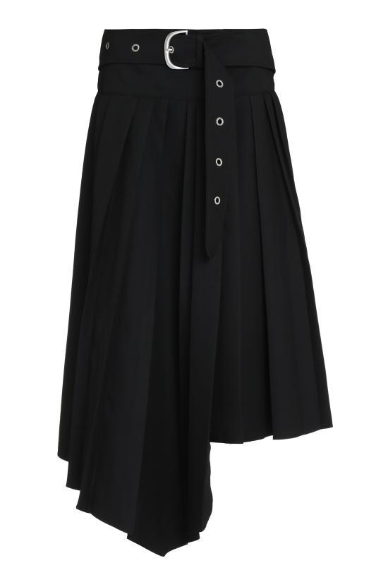  오프화이트 스커트 OWCW006F23FAB002 BLACK