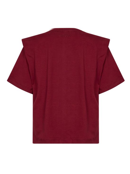 26FW 이자벨마랑에뚜왈 폴로 티셔츠 TS0041FAA1N41I80DB BORDEAUX - ISABEL MARANT ETOILE