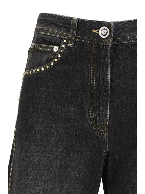 26SS 베르사체 데님 팬츠 10224521A16477 BLACK