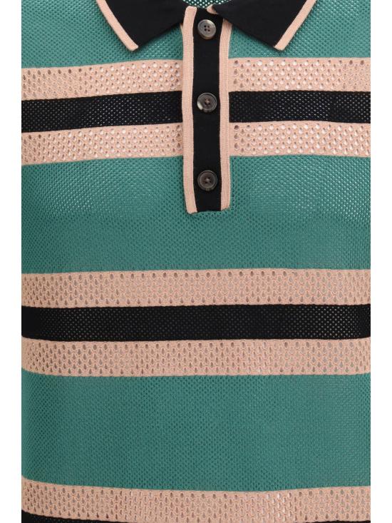 26SS 드리스 반 노튼 탑 2610212183701 GREEN - DRIES VAN NOTEN