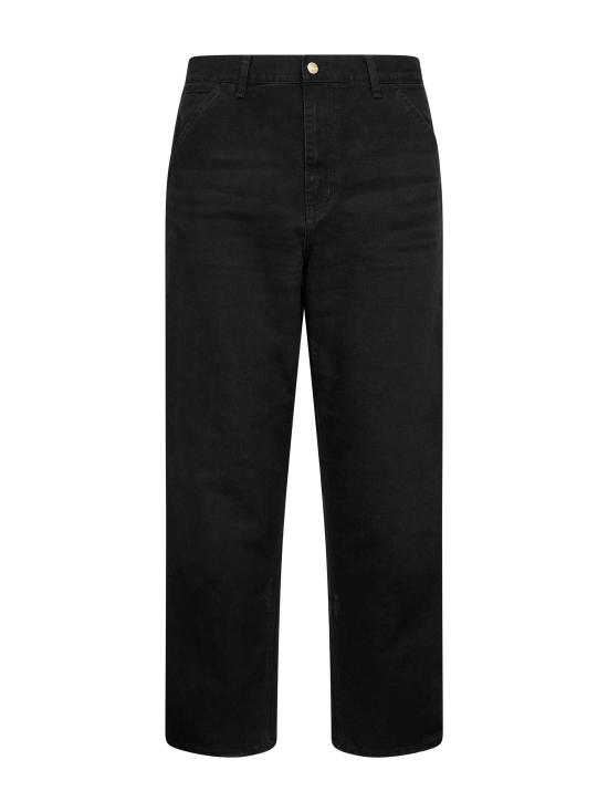 26SS 칼하트 WIP 싱글 니 팬츠 I0362763289B7 BLACK
