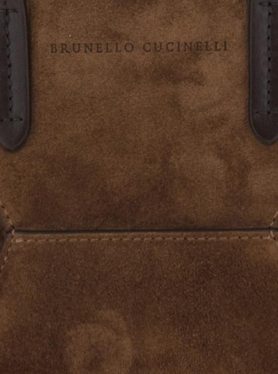 26FW 브루넬로 쿠치넬리 스웨이드 BC Duo 미니 백 MBDLD2675 BROWN - BRUNELLO CUCINELLI