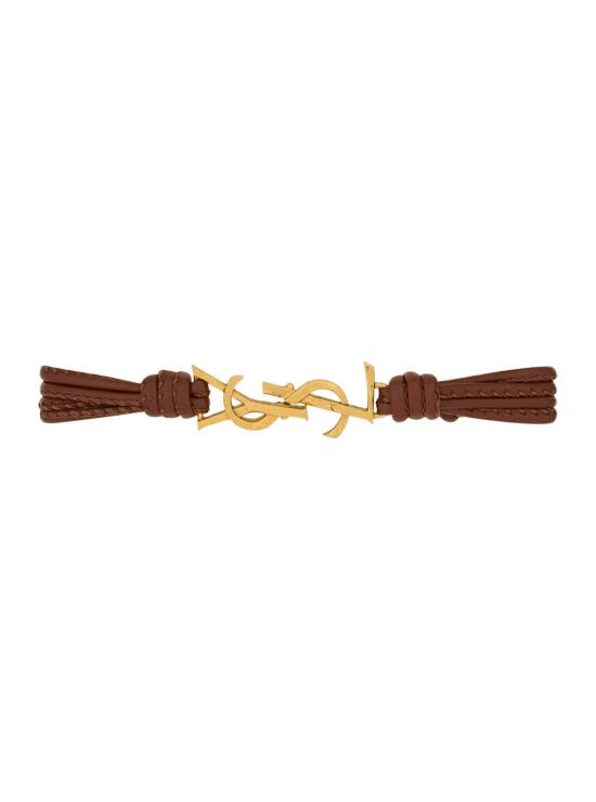 생로랑 팔찌 850567 BROWN