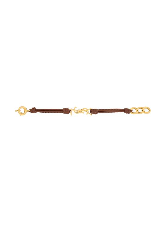  생로랑 팔찌 850567 BROWN - SAINT LAURENT