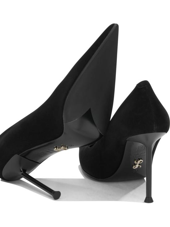 26FW 세르지오 레반테시 힐/펌프스 POP67CAMOSCIO NERO Black - SERGIO LEVANTESI