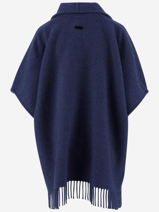 26FW 살바토레 페라가모 케이프 321302 NAVY - SALVATORE FERRAGAMO