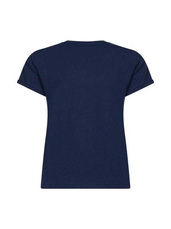 26FW 폴로 랄프로렌 클래식 핏 포니 로고 자수 티셔츠 211B14605 031 NAVY - POLO RALPH LAUREN