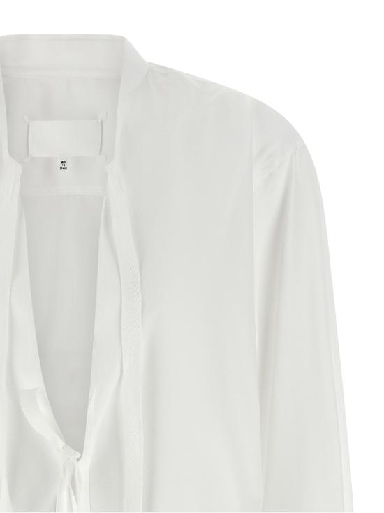 26SS 마르지엘라 블라우스 MA334502BM WHITE - MAISON MARGIELA