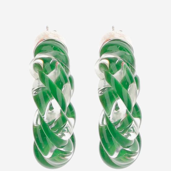  보테가베네타 이어링 676452 GREEN - BOTTEGA VENETA
