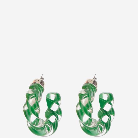 보테가베네타 이어링 676452 GREEN - BOTTEGA VENETA