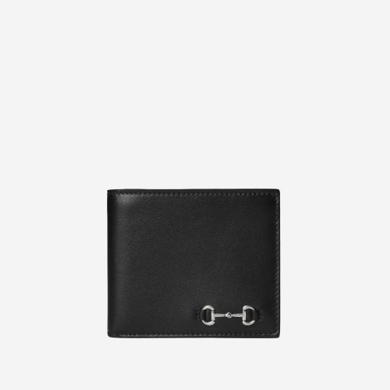 25FW 구찌 홀스빗 바이폴드 웰렛 846950 BLACK