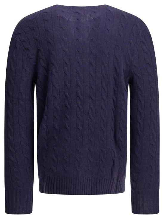 26FW 폴로 랄프로렌 케이블 니트 스웨터 710876762505FIREFISH PURPLE HEATHER - POLO RALPH LAUREN