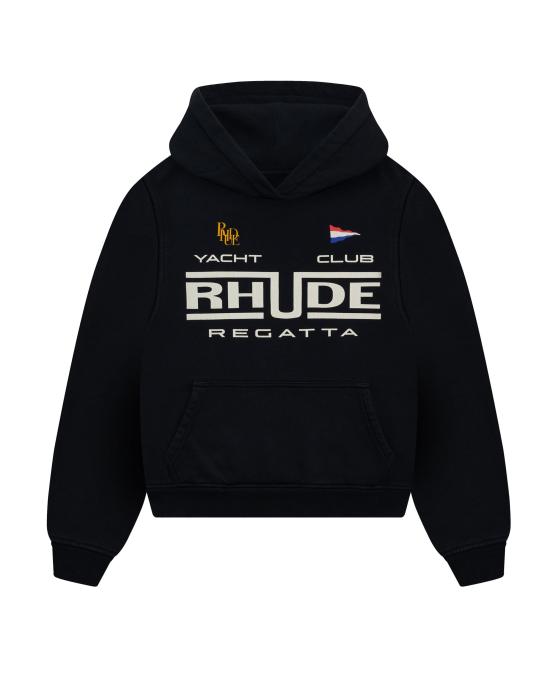 26SS 루드 후드 티셔츠 RHPS26HO01012 BLACK