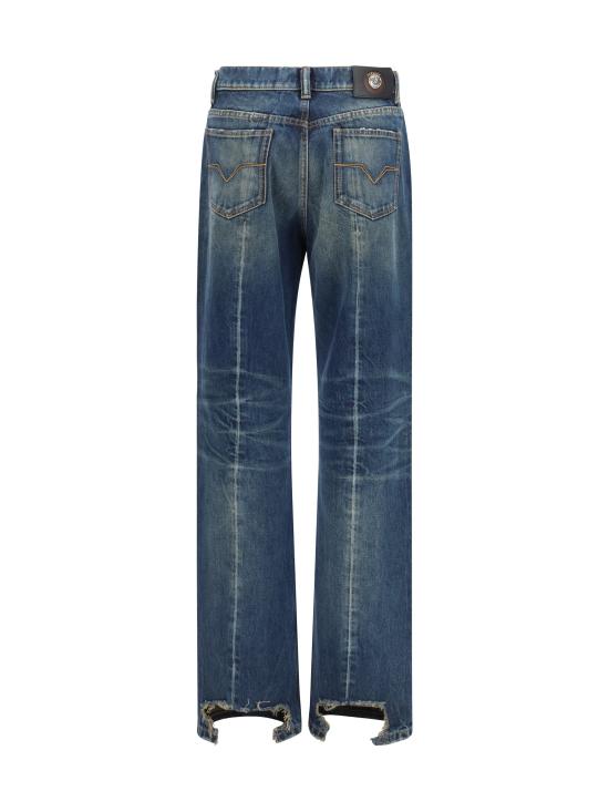 26SS 베르사체 데님 팬츠 10245291A17707 BLUE - VERSACE