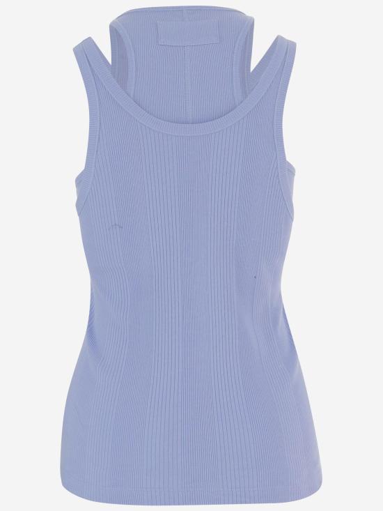 26SS 아르마리움 민소매 티셔츠 ARMTMT040J BLUE - ARMARIUM