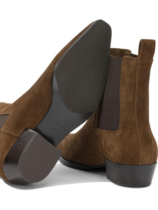 26FW 스트레티지아 부츠 A5900 XVELOUR SIGARO Brown - STRATEGIA
