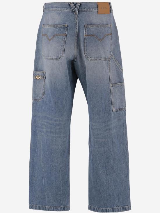 26SS 베르사체 데님 팬츠 1017860 BLUE