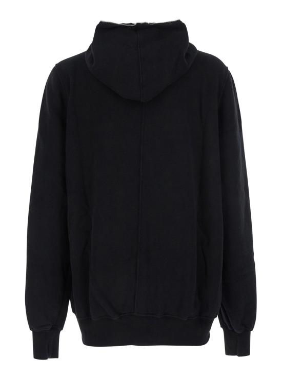 25FW 릭 오웬스 후드 티셔츠 DU02E7283 BLACK - RICK OWENS