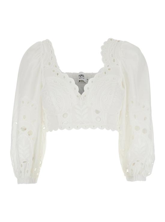 26SS 챠로 루이즈 이비자 블라우스 263102 WHITE