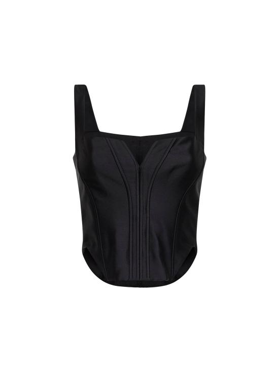 26SS 셀프 포트레이트 바디수트 티셔츠 105T BLACK