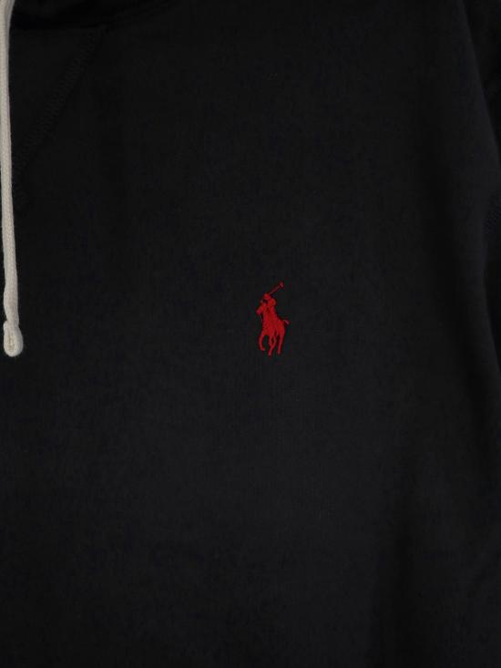 26FW 폴로 랄프로렌 포니로고 자수 후드 티셔츠 710766778 BLACK - POLO RALPH LAUREN