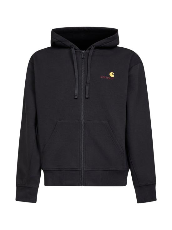 26SS 칼하트 WIP 후드 아메리칸 스크립트 자켓 I033063 89XX BLACK