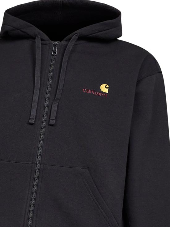 26SS 칼하트 WIP 후드 아메리칸 스크립트 자켓 I033063 89XX BLACK - CARHARTT WIP
