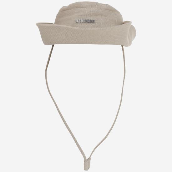 25FW 자크뮈스 버킷햇 ACU00721AW00595 WHITE - JACQUEMUS