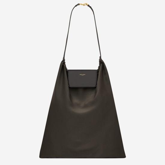 26SS 생로랑 클러치/파우치 862323 BROWN - SAINT LAURENT