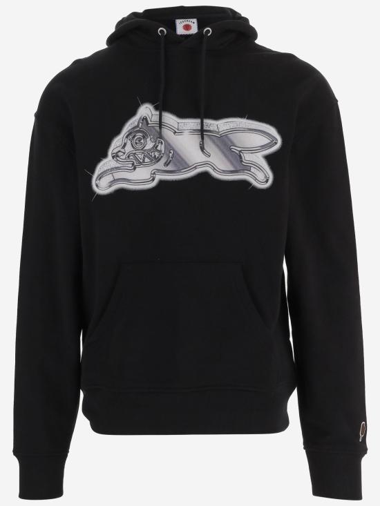 26FW 아이스크림 후드 티셔츠 ICPH26234 BLACK - ICECREAM