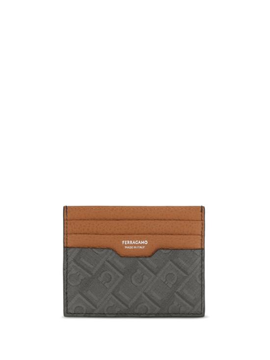 26FW 살바토레 페라가모 명함지갑 795888 GRAY - SALVATORE FERRAGAMO