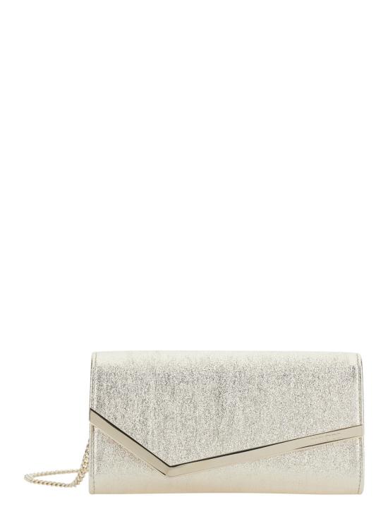 26FW 지미추 클러치/파우치 EMMIEDXB SILVER