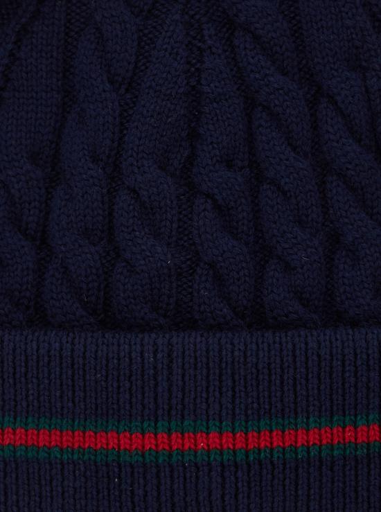 25FW 구찌 비니 8289124K206 NAVY - GUCCI