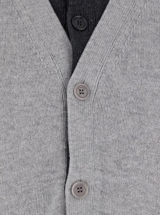 25FW JW앤더슨 가디건 KW1434 GRAY - JW ANDERSON