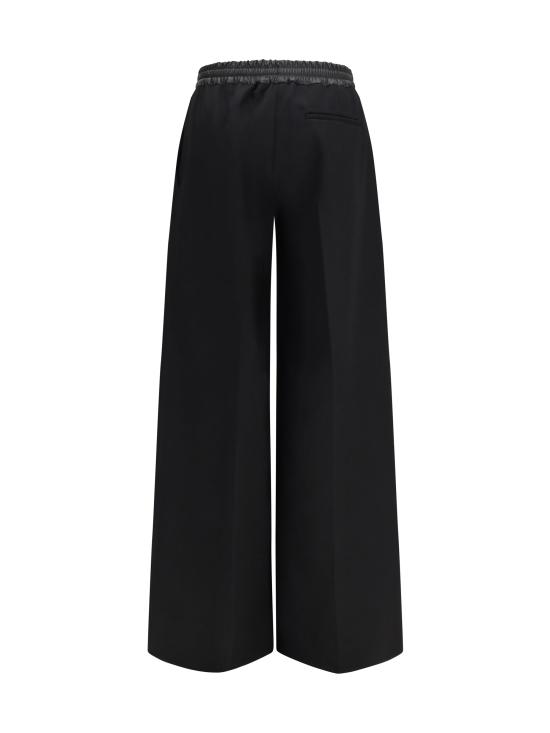 26SS 알라이아 팬츠 AA9P1317W130C BLACK - ALAIA