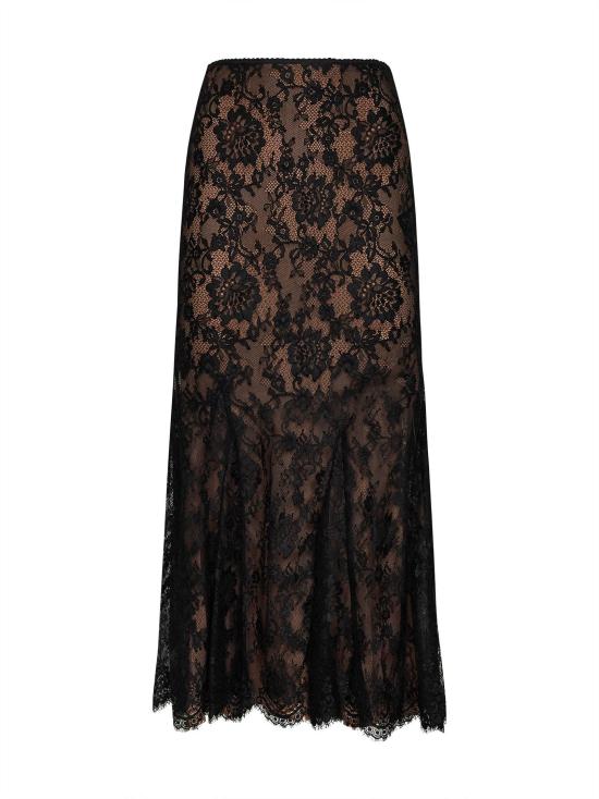 26FW 셀프 포트레이트 스커트 032MSK BLACK