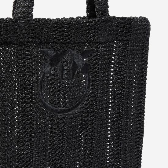 26SS 핑코 토트백 106728 BLACK