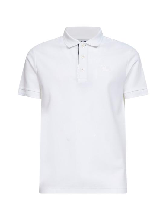 26FW 버버리 코튼 폴로셔츠 8126937 A1464 WHITE