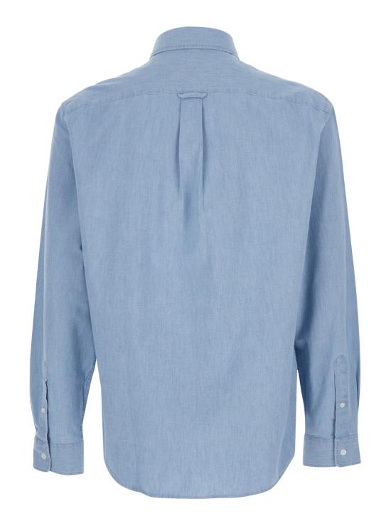 26SS 메종키츠네 셔츠 QM00412WC5006 BLUE - MAISON KITSUNE