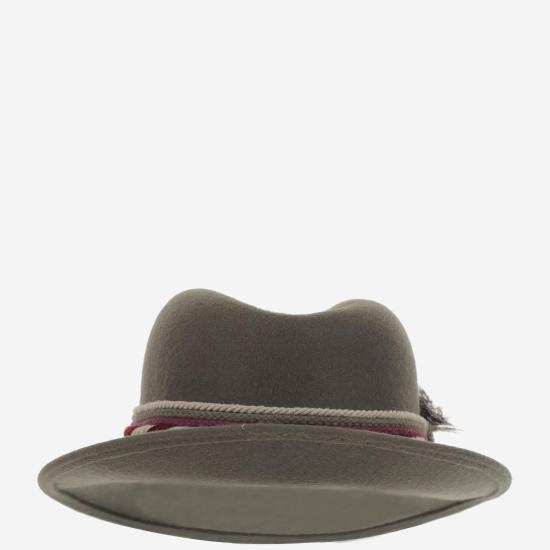  알렉시아 알바레즈 데 톨레도 모자 GREENHATBORDEAUXRIBBON GRAY - ALEXIA ALVAREZ DE TOLEDO