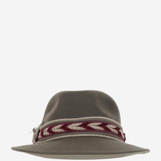  알렉시아 알바레즈 데 톨레도 모자 GREENHATBORDEAUXRIBBON GRAY - ALEXIA ALVAREZ DE TOLEDO