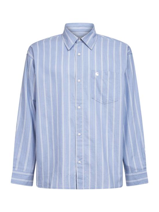 26SS 칼하트 WIP 롱슬리브 빌 셔츠 I036201 3ODXX BLUE