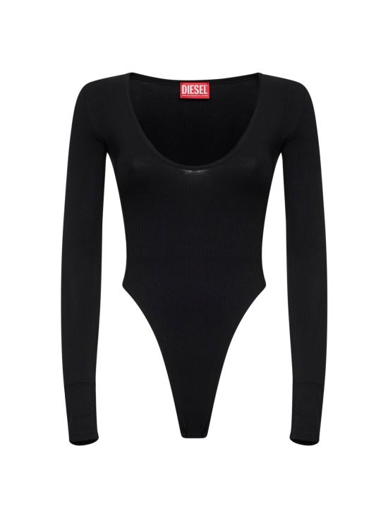 26SS 디젤 바디수트 티셔츠 A209880BLAN9XX BLACK