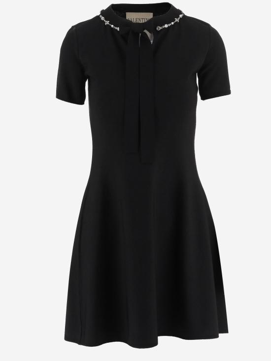 26FW 발렌티노 가라바니 원피스 9B3KD15Y BLACK - VALENTINO GARAVANI