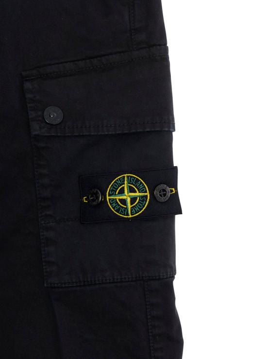 25FW 스톤 아일랜드 카고 팬츠 K2S163100008S0198 BLACK - STONE ISLAND