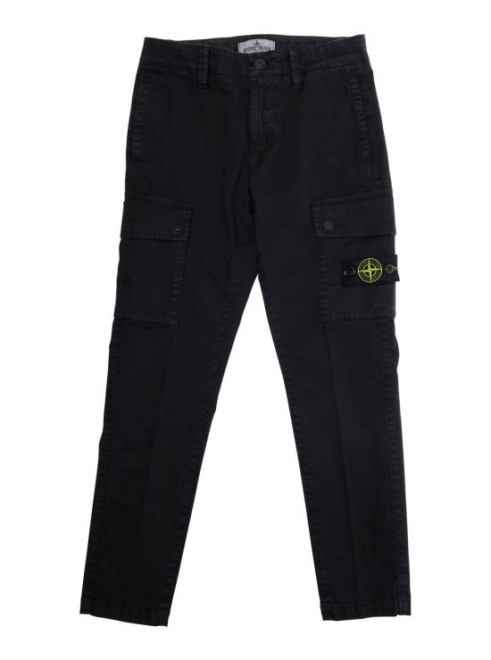 25FW 스톤 아일랜드 카고 팬츠 K2S163100008S0198 BLACK