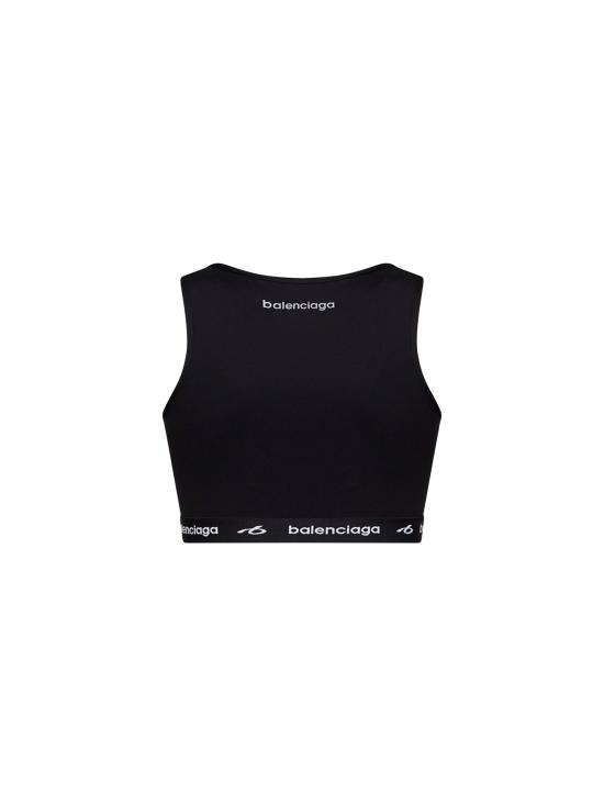 26FW 발렌시아가 테크웨어 브라 탱크 탑 A0023QTUVN71000 BLACK - BALENCIAGA