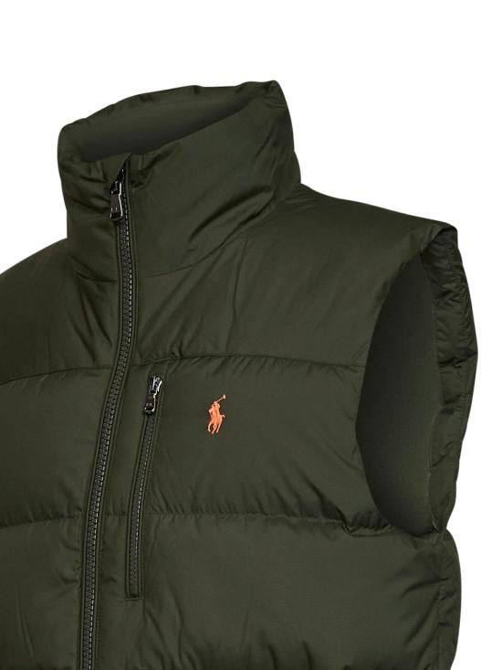 26FW 폴로 랄프로렌 고햄 다운 베스트 710968283 003 GREEN - POLO RALPH LAUREN