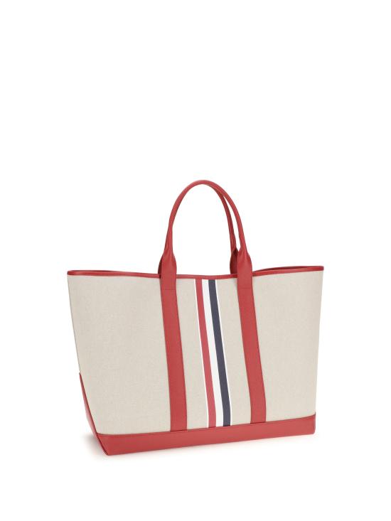 26SS 톰브라운 토트백 UAG261AF0492 RED - THOM BROWNE